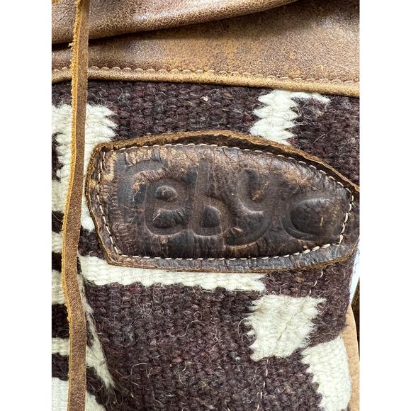 REBYC Boho Leather Tote Bag - Picture 7 of 9